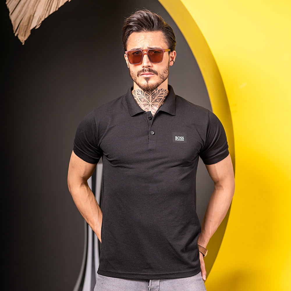 پولو شرت جودون boss مشکی